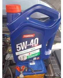 Масло моторное Tomoil 5W40 Engine Oil C3 4л