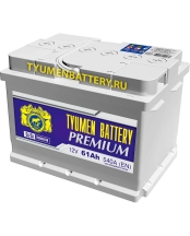 TYUMEN Battery 12V-61-540 А