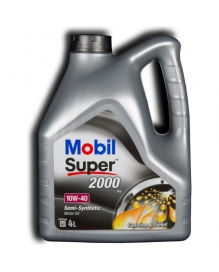 Масло Mobil Super 2000x1 10/40  4л п/синт