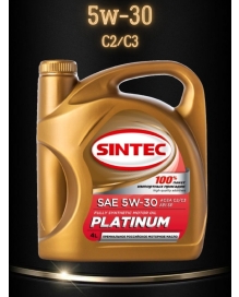 Масло Sintek 5/30 Платинум  SP С2/С3 4л