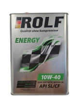 Масло ROLF Energy 10/40 SL/CF полусинт. 4л ж/б