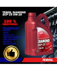 Масло Teboil DIAMOND ECP C5 0/20 4л