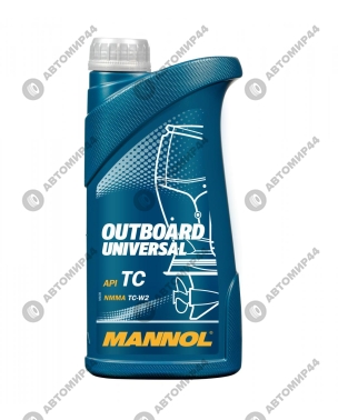Масло Маннол  OUTBOARD 2Т д/лодок минирал. 1л