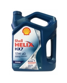 Масло Schell HX7 10W40 дизель 4л