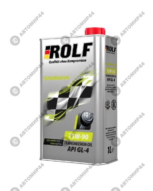 Масло ROLF трансмиссионное API GL-4 75/90 1л
