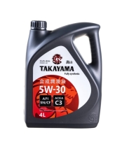 Масло TAKAYAMA SN/CF 5/30 C3 4л синт пластик комплект