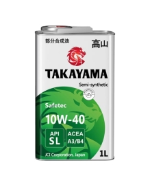 Масло TAKAYAMA SL A3/B4 10/40 желез 1л