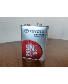 Масло моторное Toyota 5w30 SN 4л металл