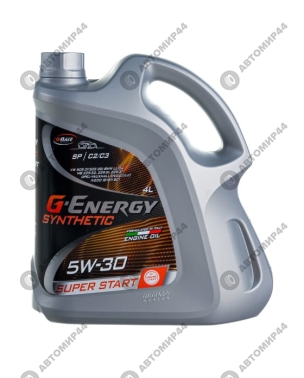 Масло G-Energy Synthetic Super Start 5/30 4л
