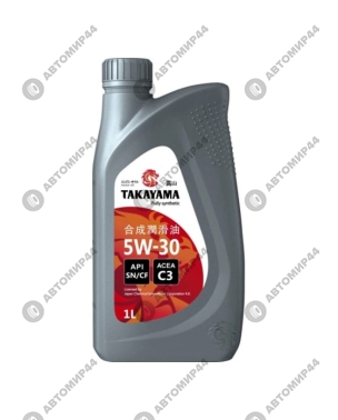 Масло TAKAYAMA SN/CF 5/30 C3 1л синт пластик