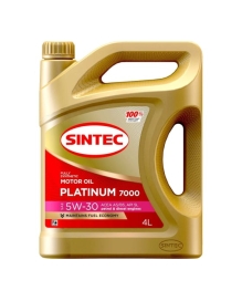 Масло Sintek 5/30 Платинум API SL  A5/B5 4л