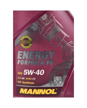 Масло Маннол  5/40 Energy Formula PD 5л