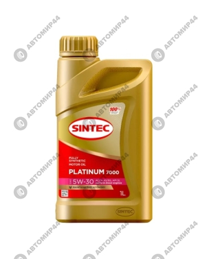 Масло Sintek 5/30 Платинум API SL  A5/B5 1л