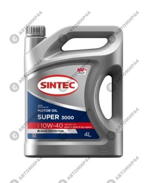 Масло Sintek 10/40 Супер п/с API SG/CD 4л