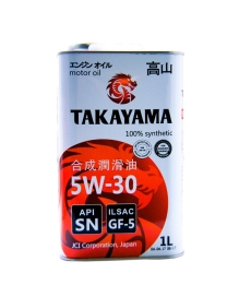 Масло TAKAYAMA SN CF 5 5/30 1л ж/б