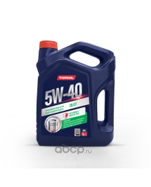 Масло моторное Tomoil 5W40  Engine Oil SN/CF 4л