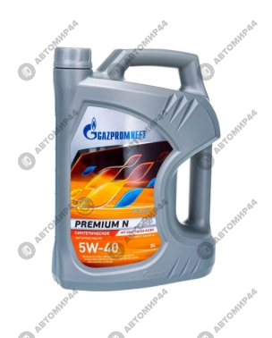 Масло Gazpromneft Premium N 5w40  5л