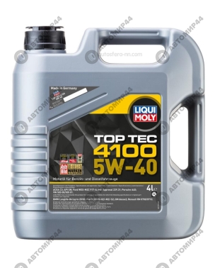 Масло LIQUI MOLY 7500  5/40 Top Tex 4100 4л.В33