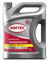 Масло Sintek Transmisson 80/90 API/GL-5  4л